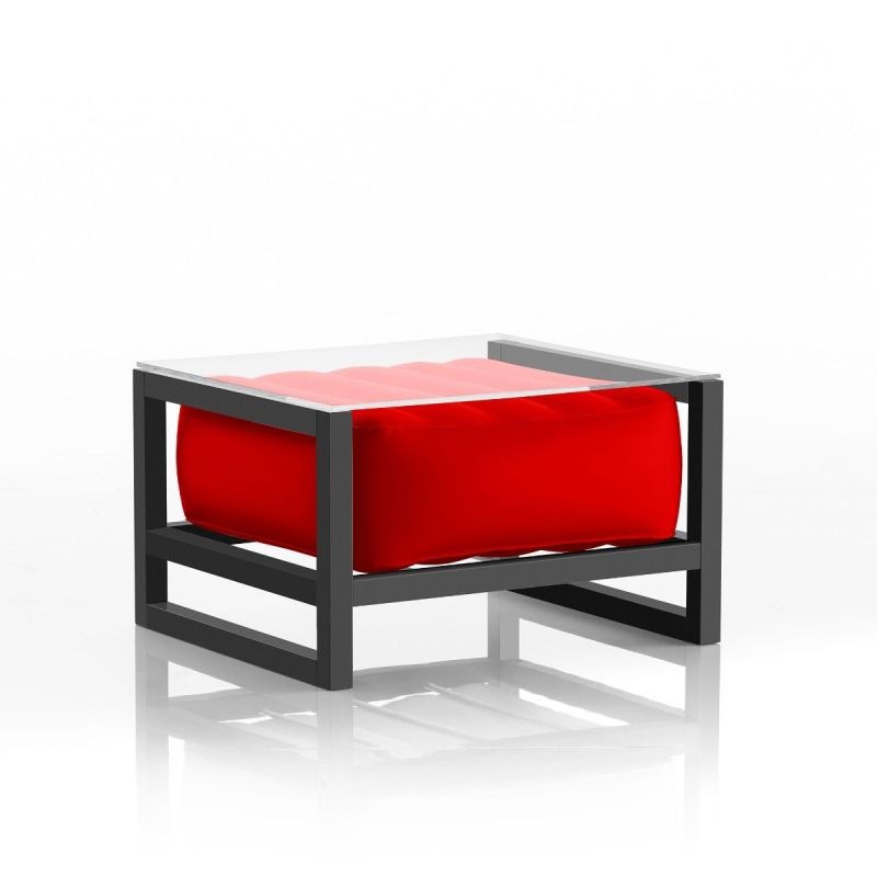 Table Basse Gonflable - YOKO ALU - MOJOW Table Basse Gonflable - YOKO ALU - MOJOW