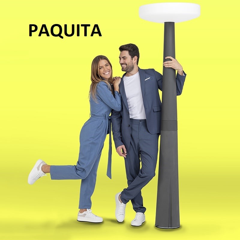Lampadaire solaire avec détecteur Lampadaire solaire avec détecteur