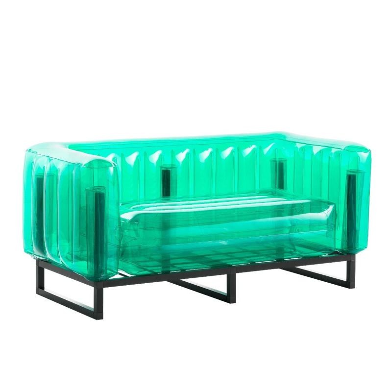 Ensemble canapé avec 2 fauteuils et sa table basse pour intérieur ou extérieur - YOMI - MOJOW Ensemble canapé avec 2 fauteuils et sa table basse pour intérieur ou extérieur - YOMI - MOJOW