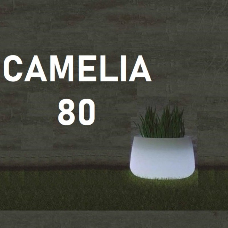 Pot de fleur lumineux - CAMELIA 80 - Newgarden Pot de fleur lumineux - CAMELIA 80 - Newgarden