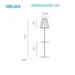 Lampadaire solaire - HELGA - Newgarden - lemobilierlumineux.com