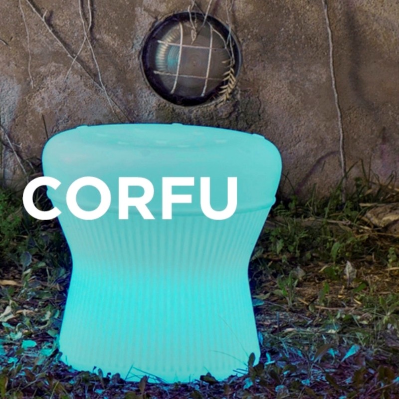 Tabouret Lumineux - CORFU - Newgarden Tabouret Lumineux - CORFU - Newgarden