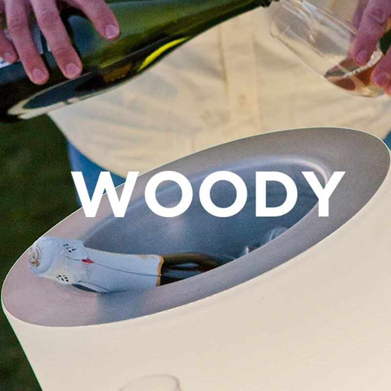 Seau à glace & enceinte - WOODY-PLAY - Newgarden Seau à glace & enceinte - WOODY-PLAY - Newgarden
